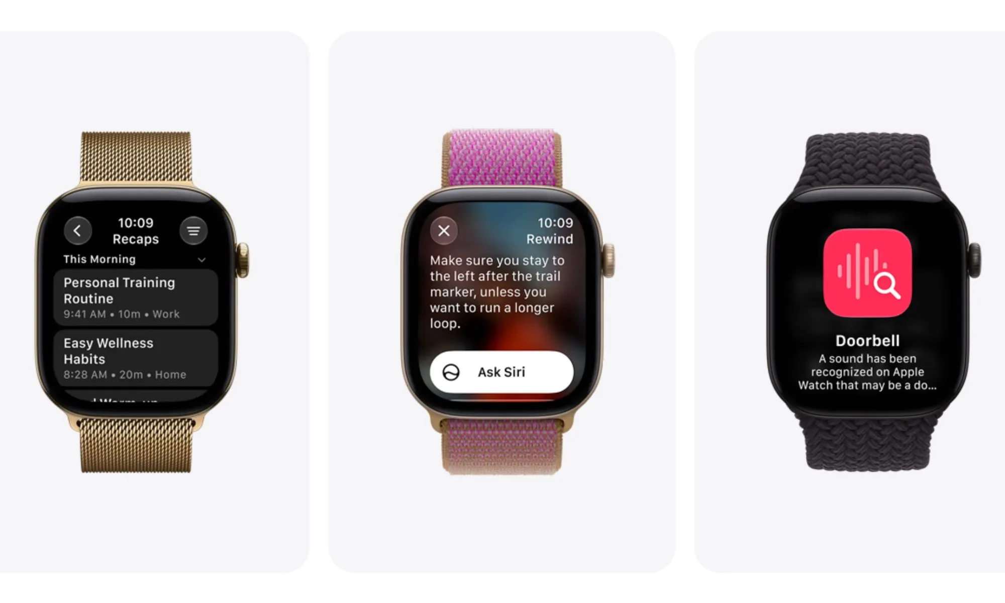 Apple Watch Audio Intelligence features