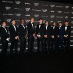 Team Europe line up at the Opening Night Gala