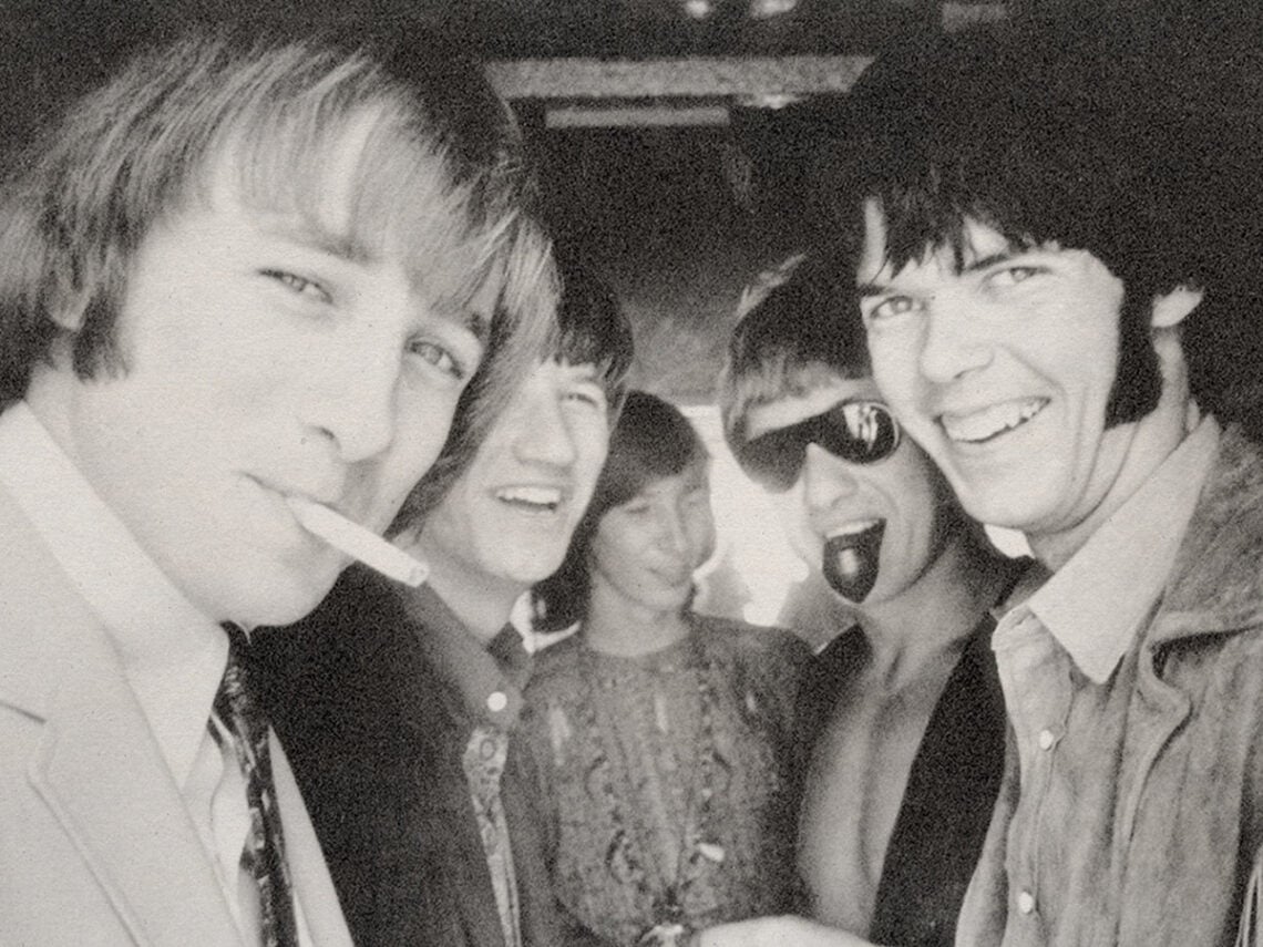 Buffalo Springfield - 1966 - Stephen Stills, Richie Furay, Bruce Palmer, Dewey Martin and Neil Young