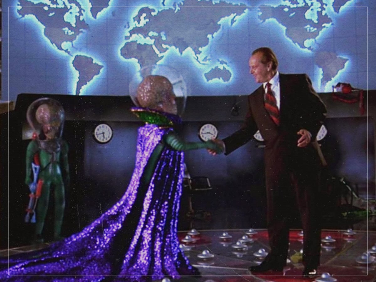 Can’t we all just get along – ‘Mars Attacks!’ (Tim Burton, 1996)