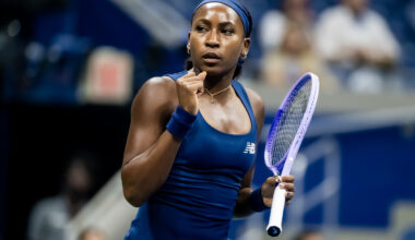Gauff's clutch serving lifts her to win over Sonmez in US Open first round