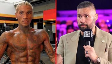 Tony Bellew reacts to Conor Benn’s latest weight cut photo that has fans worried