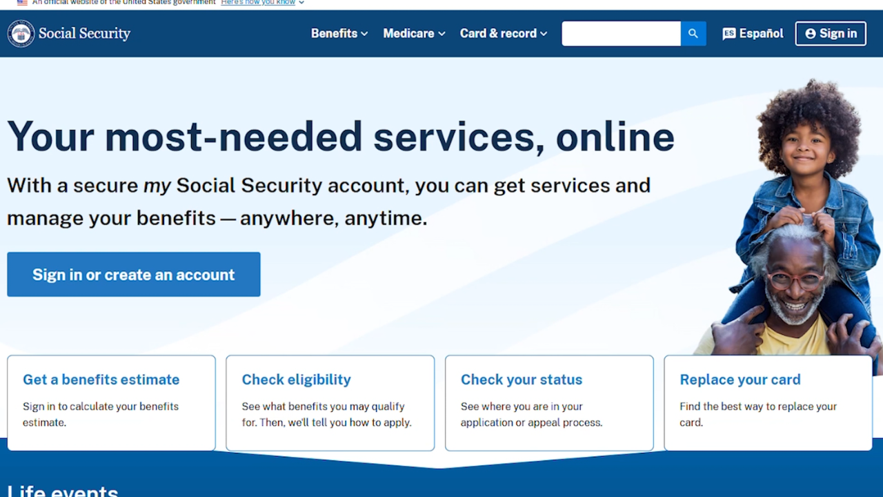 Why those 50 and older should set up their Social Security account today