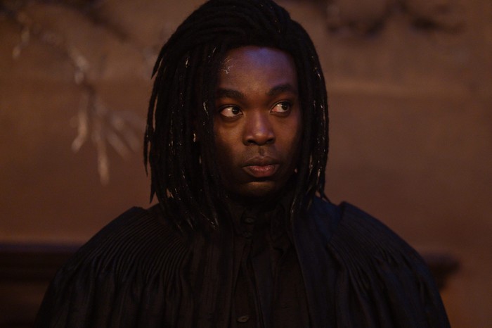 Paapa Essiedu as Severus Snape in HBO's Harry Potter Paapa Essiedu as Severus Snape in HBO's Harry Potter