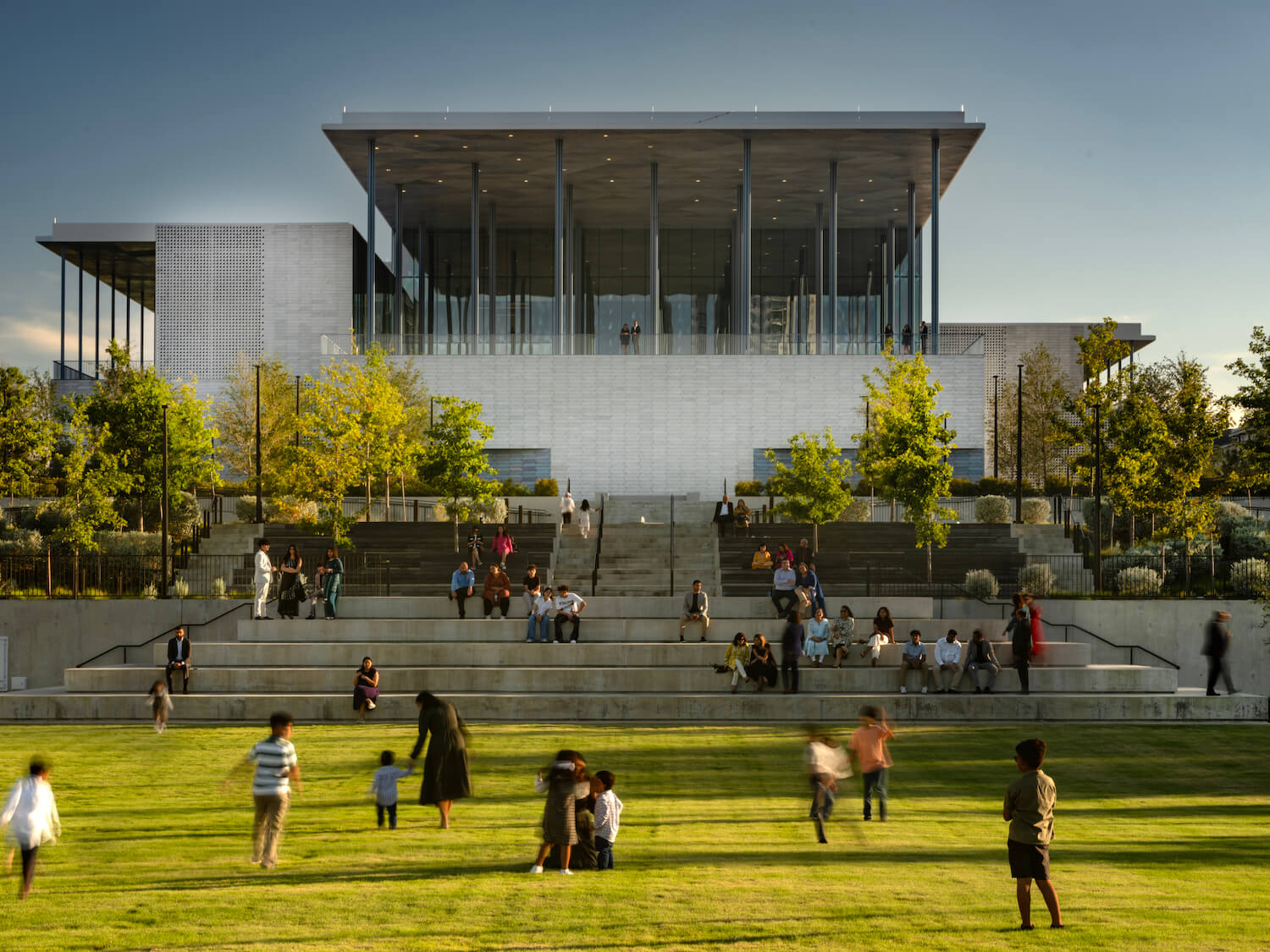 Ismaili Center in Houston exterior