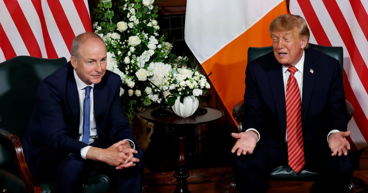 Taoiseach arrives at Doonbeg to join Donald Trump at Irish Open – The Irish Times