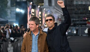 Liam and Noel Gallagher Soak Up Love at 'Oasis' Film U.K. Premiere