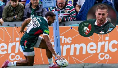 Leicester Tigers player ratings: Welsh flyer's hat-trick 'in vain' in narrow Saracens loss