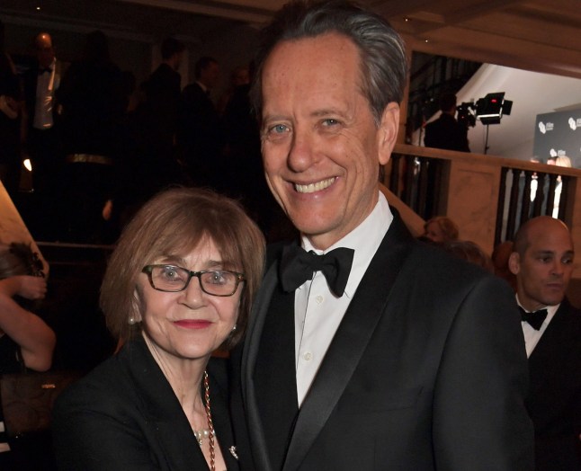 RIchard E. Grant with wife Joan Washington