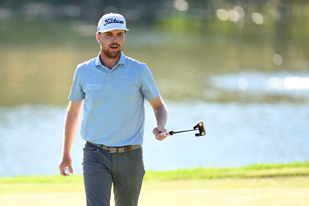Ryan Gerard in action at the Barracuda Championship