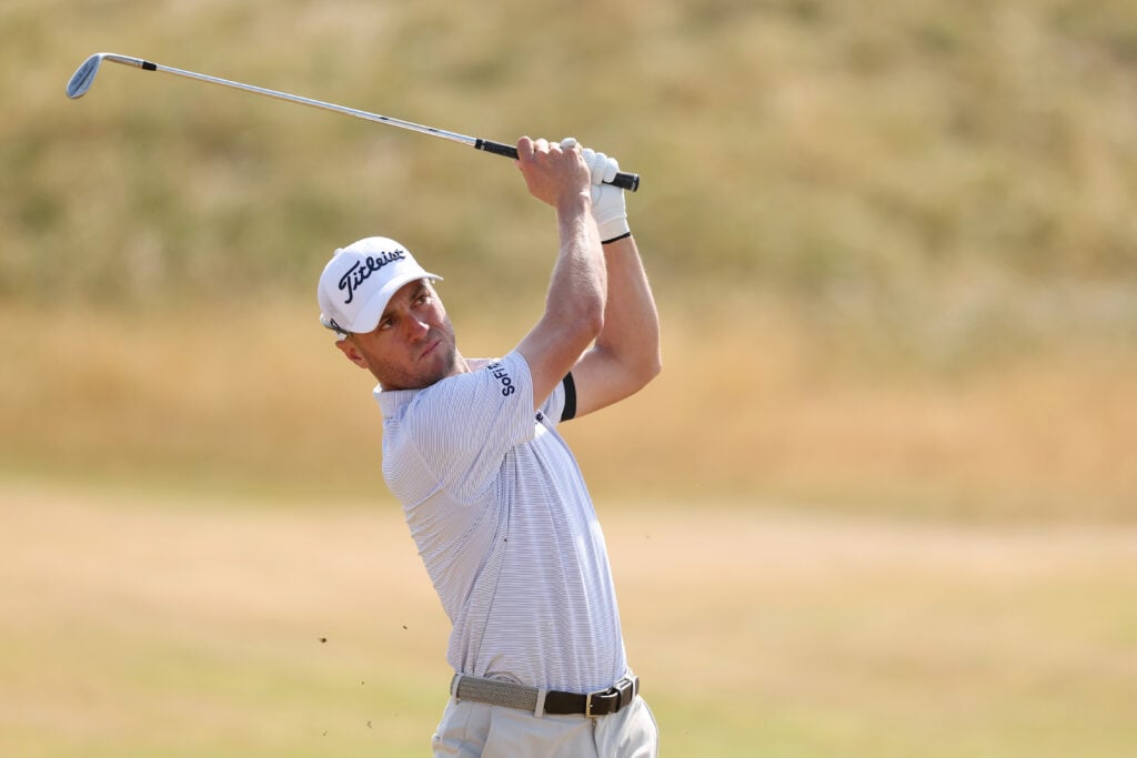 Justin Thomas plays at The Open 2026