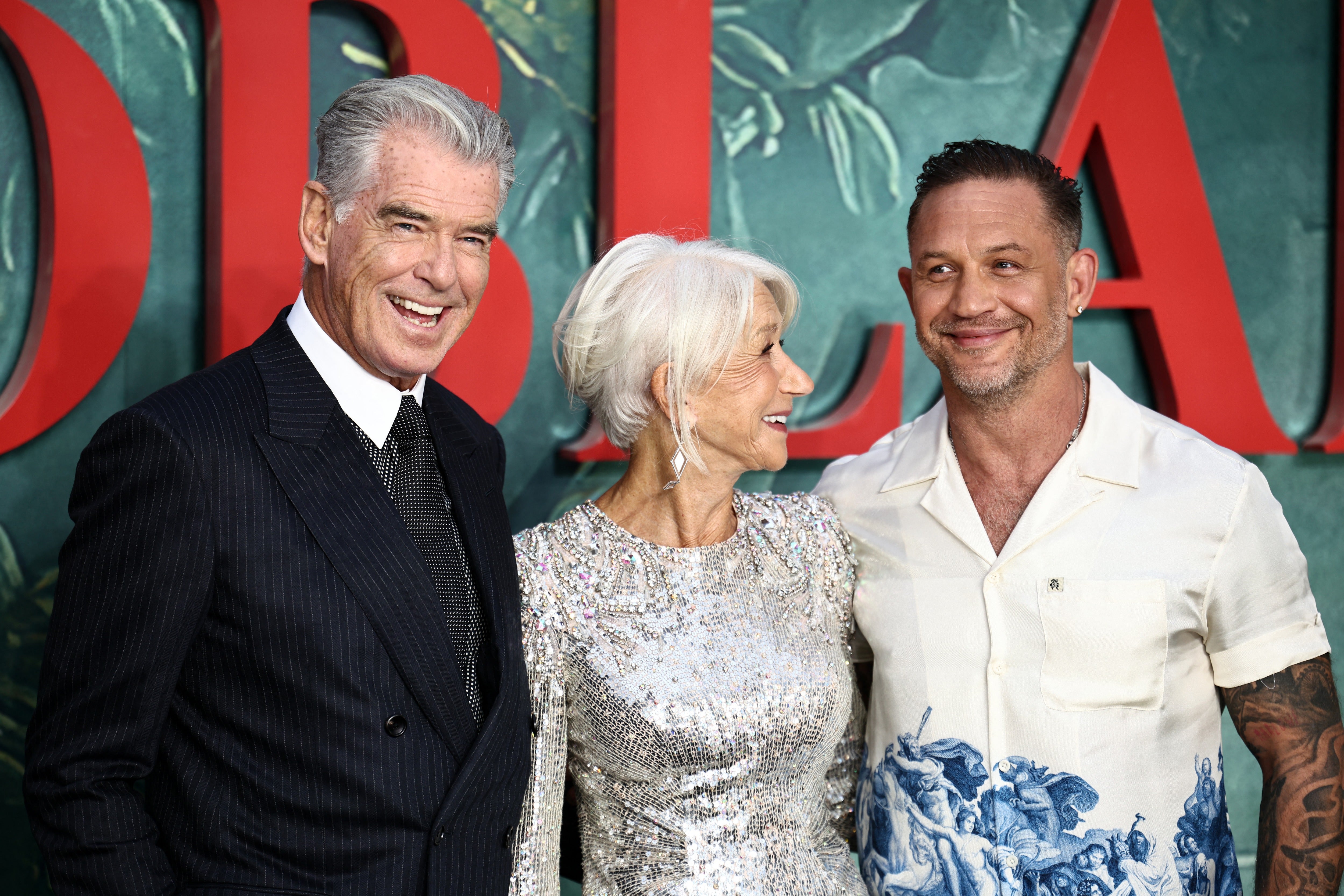 Pierce Brosnan and Helen Mirren have defended MobLand co-star Tom Hardy after reports of behind-the-scenes tensions cast doubt on his future in the Paramount+ crime drama