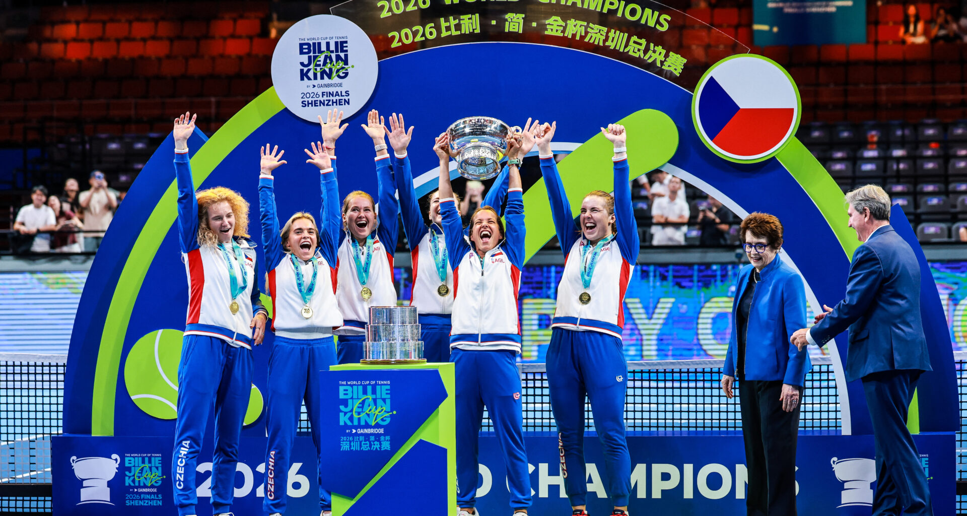 Czechia wins 12th Billie Jean King Cup title with sweep of Ukraine