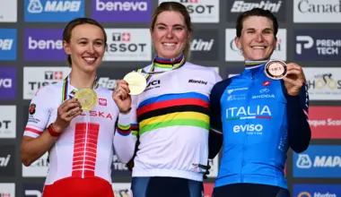 Pro Log: Demi Vollering and Brandon McNulty on top of the world; India to host Road World Championships in 2032; Il Lombardia 2026 route revealed