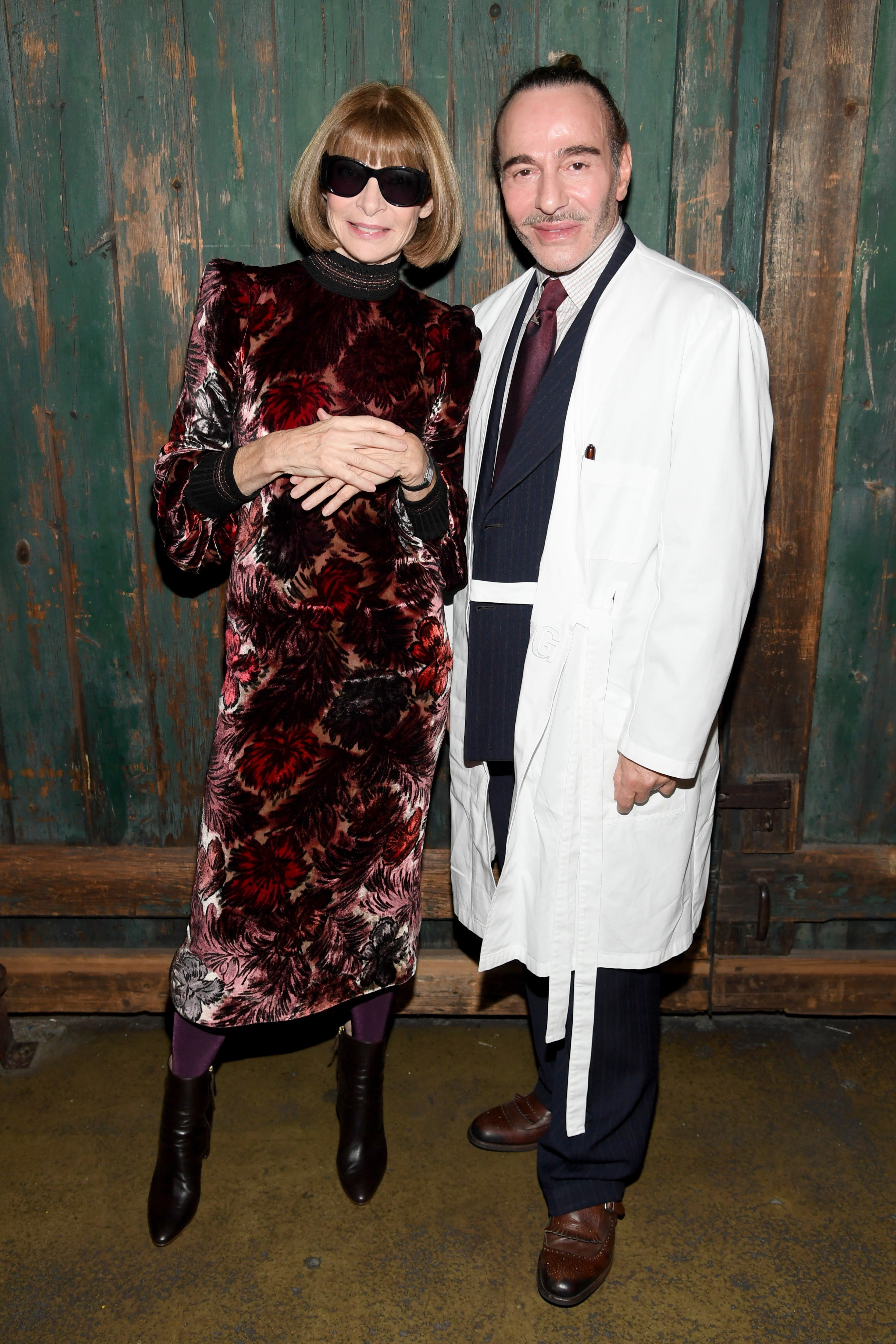 Met Gala chair Anna Wintour has championed fashion designer John Galliano since the beginning of his career