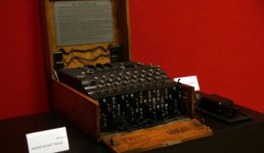 A WWII Enigma machine