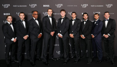 From black court, to black tie for the Laver Cup opening night gala | Photos