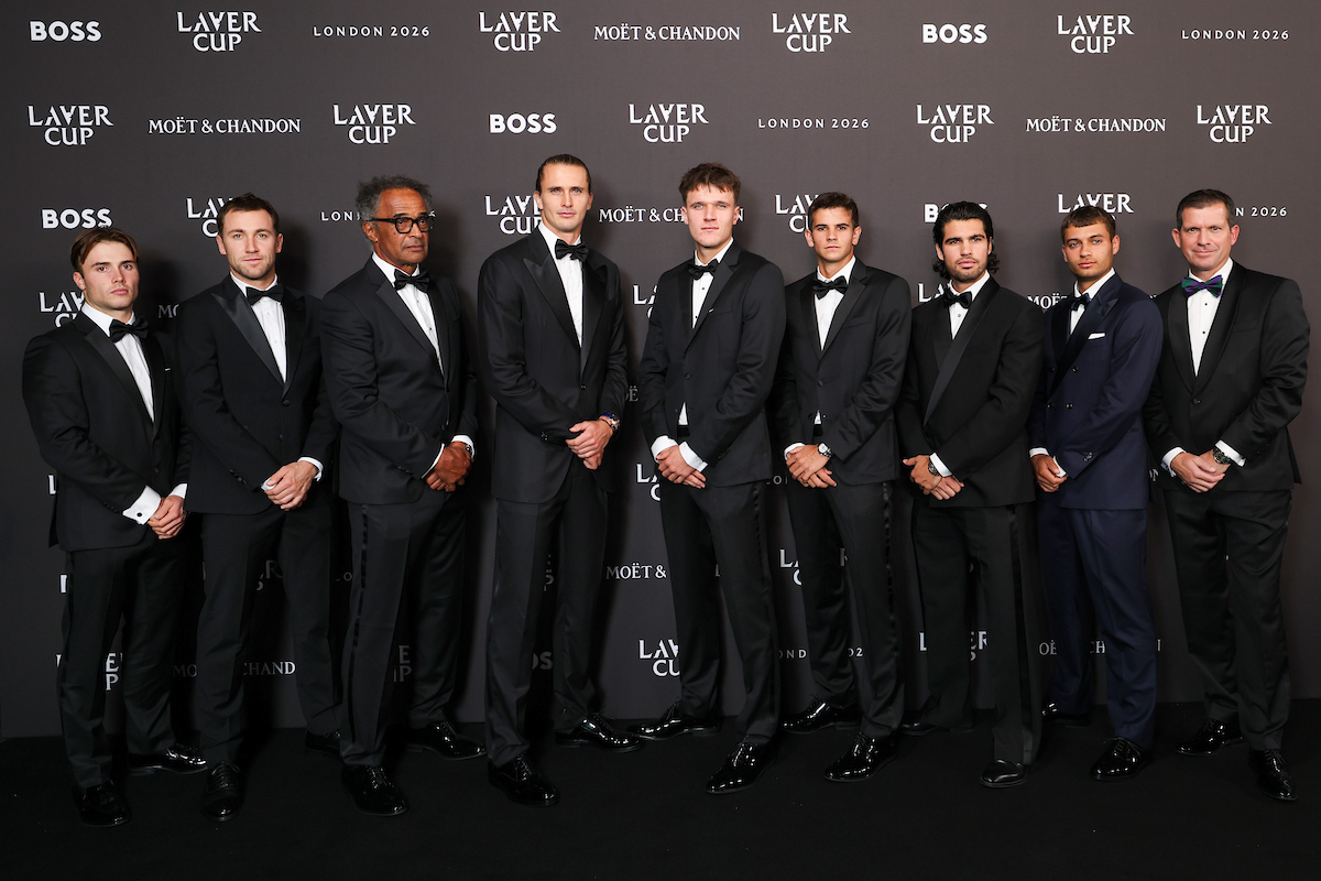 From black court, to black tie for the Laver Cup opening night gala | Photos