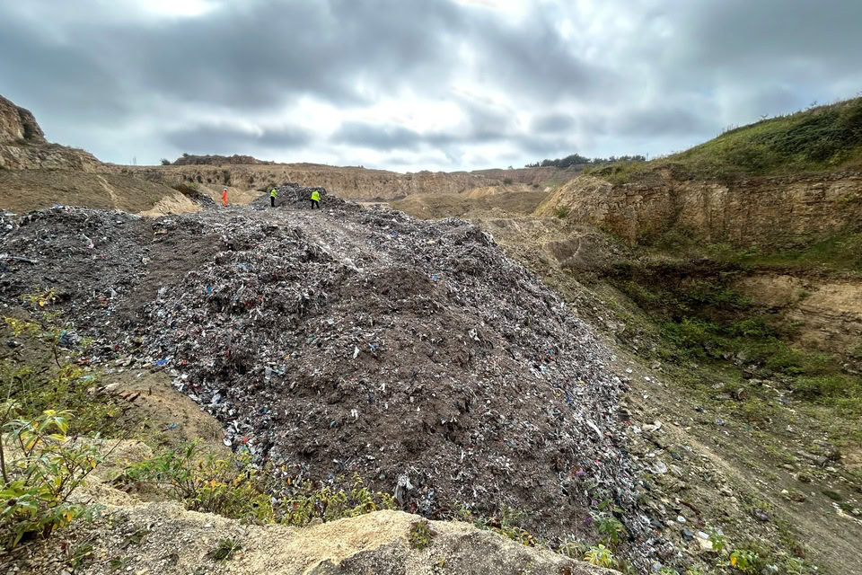 EA investigates three illegal waste dumps containing 3,500 tonnes