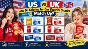 How Do Calories for Our Favourite Snacks Match Up