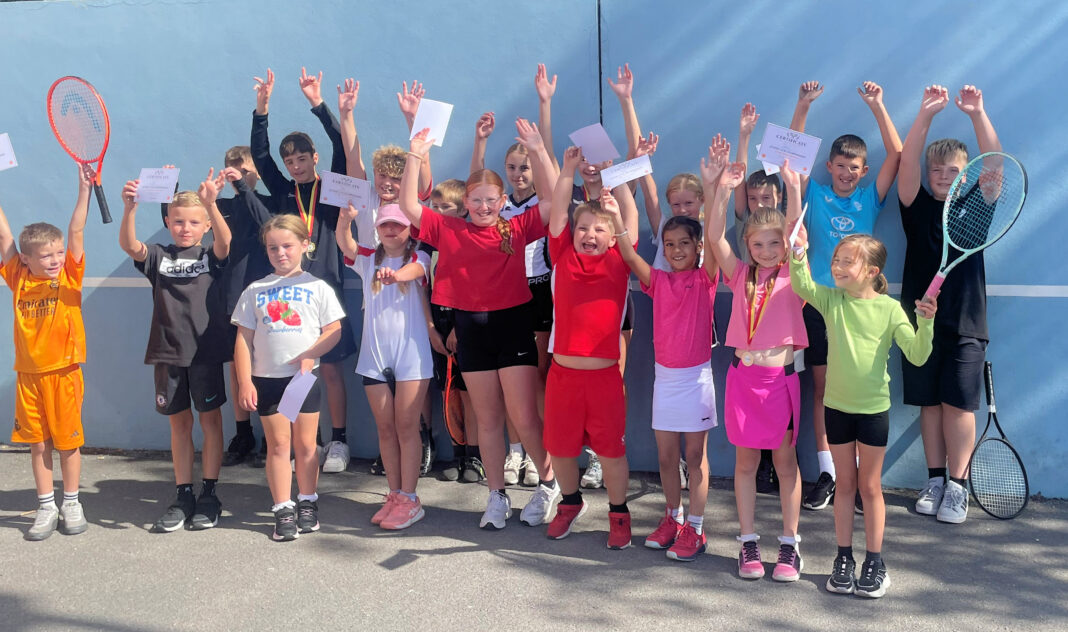 Junior tennis players shine at Burnham-On-Sea's Avenue Tennis Club tournaments