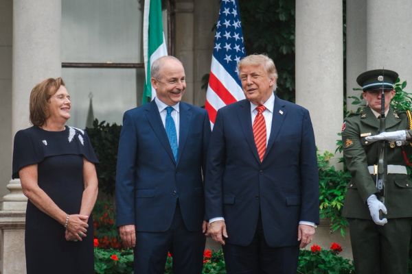 Trump, while in Ireland, provokes UK by praising reunification