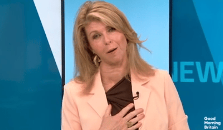 Kate Garraway sparks concern as she's taken off air on GMB - London Evening Standard