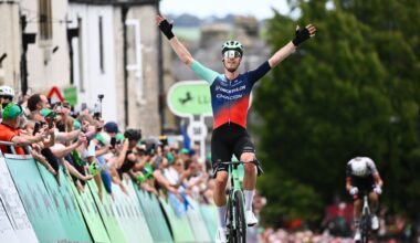 Tour of Britain Men: Cees Bol scores decisive sprint win on stage 4 while breakaway partner Tim Wellens takes GC lead