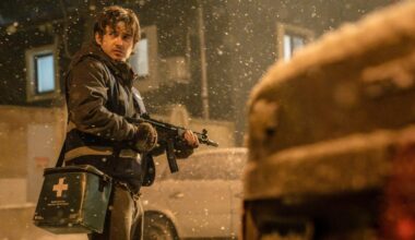 RESIDENT EVIL, Austin Abrams, 2026. ph: Dusan Martincek / © Sony Pictures Releasing / Courtesy Everett Collection