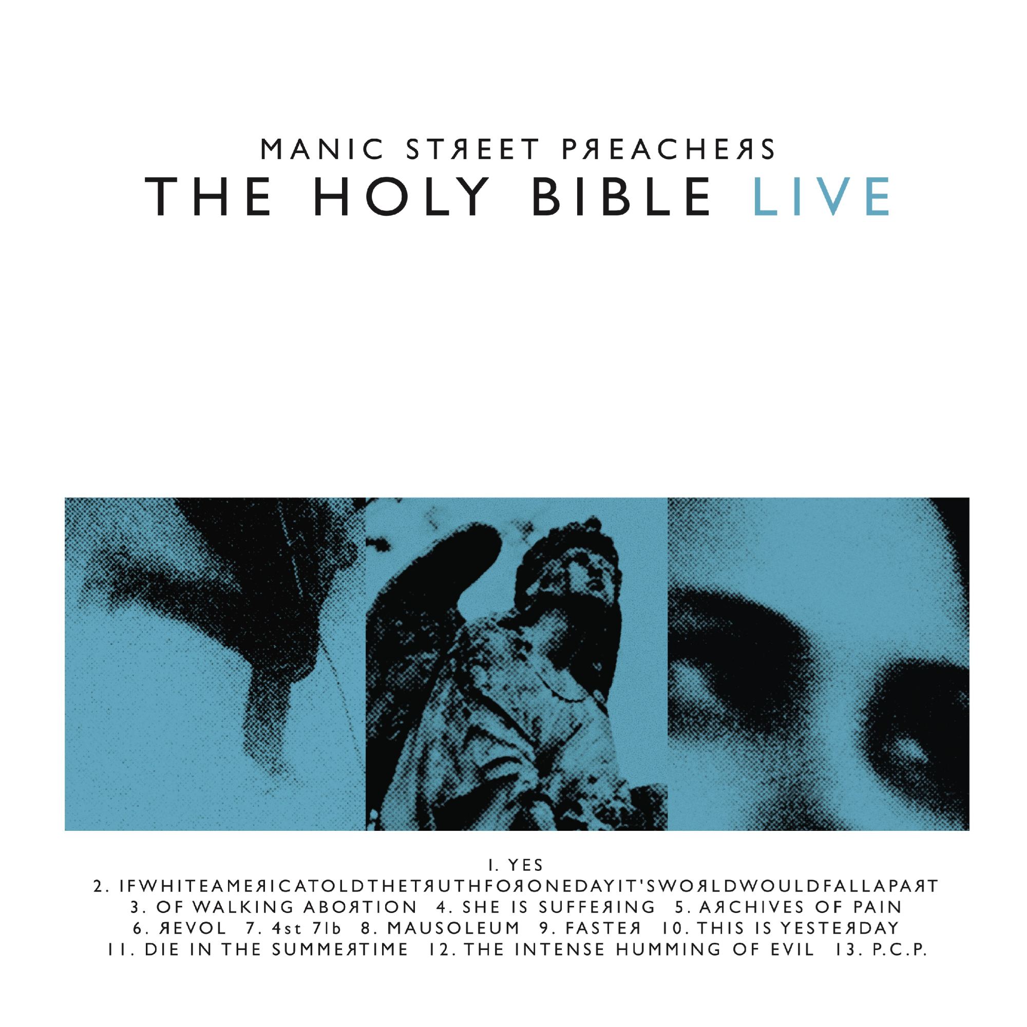 Manic Street Preachers announce 'The Holy Bible Live'. Credit: Press