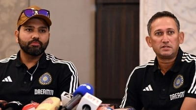 Clash over Rohit Sharma's ODI future was a big reason why Ajit Agarkar exited as chief selector (AFP)