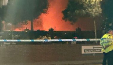 Hundreds evacuated after blaze rips through Folkestone’s Grand Burstin Hotel in overnight chaos