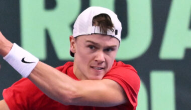 World Group wrap-up: Rune, Dimitrov shine on return; Brazil surge ahead of Switzerland on Day 1 - Davis Cup