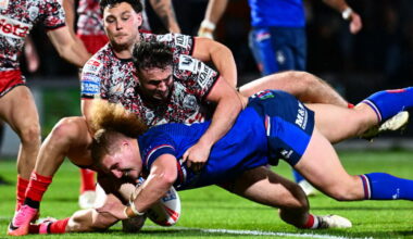 Leigh Leopards' boss highlights ‘diabolical’ aspect of play-off loss as Wakefield red card defended