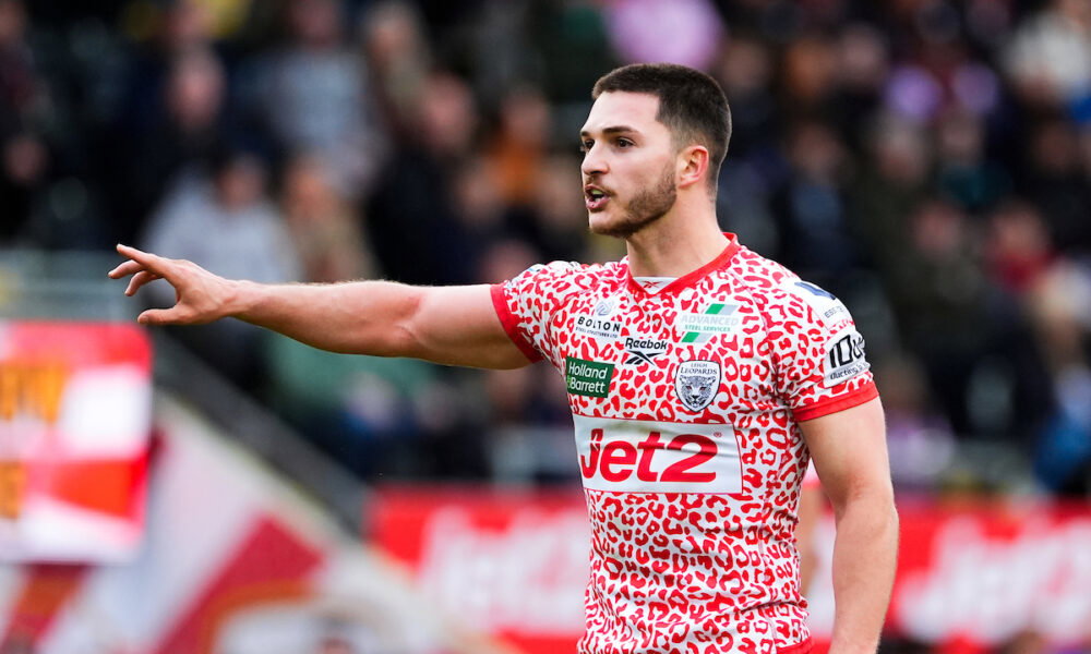 Leigh Leopards halfback Ben McNamara on player of the match appearance