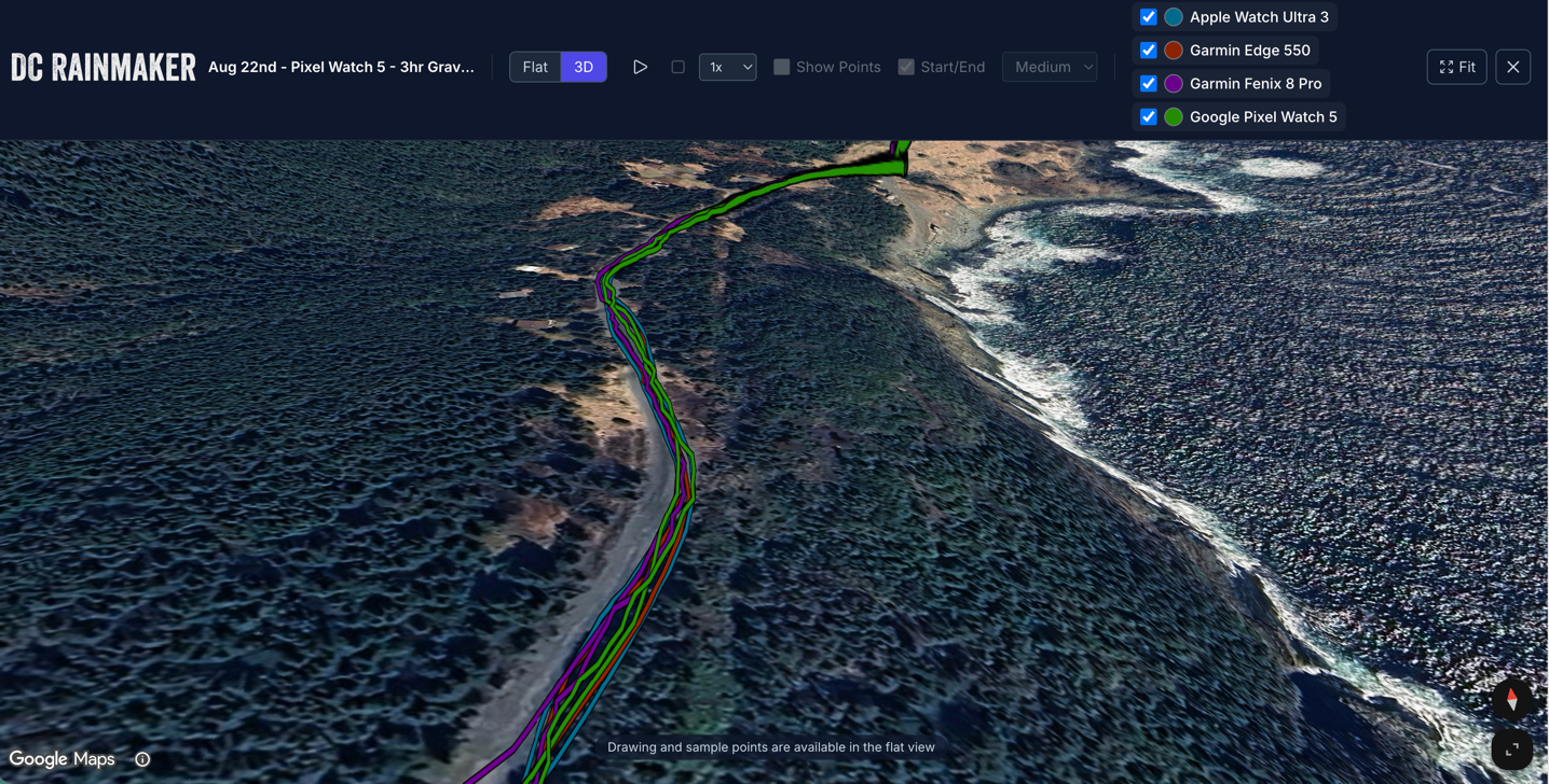 PixelGPS GravelRideLater3DGravel.