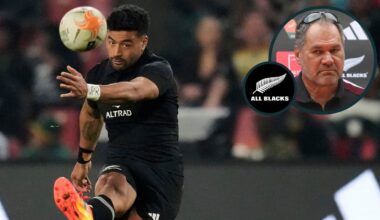 All Blacks team v Springboks: Richie Mo'unga returns as Dave Rennie wields the axe