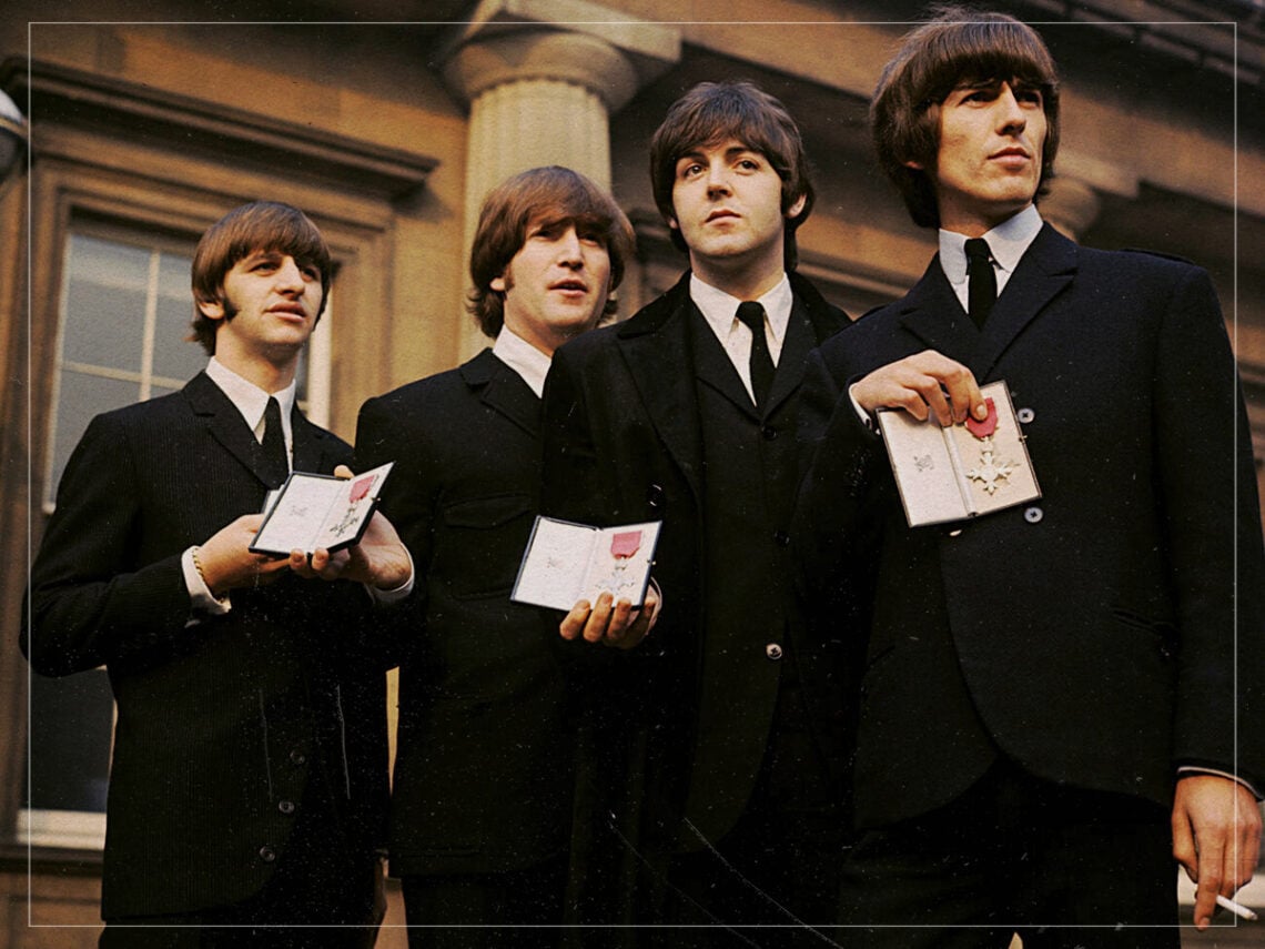 Ringo Starr - John Lennon - Paul McCartney - George Harrison - 1965 - MBE - The Beatles
