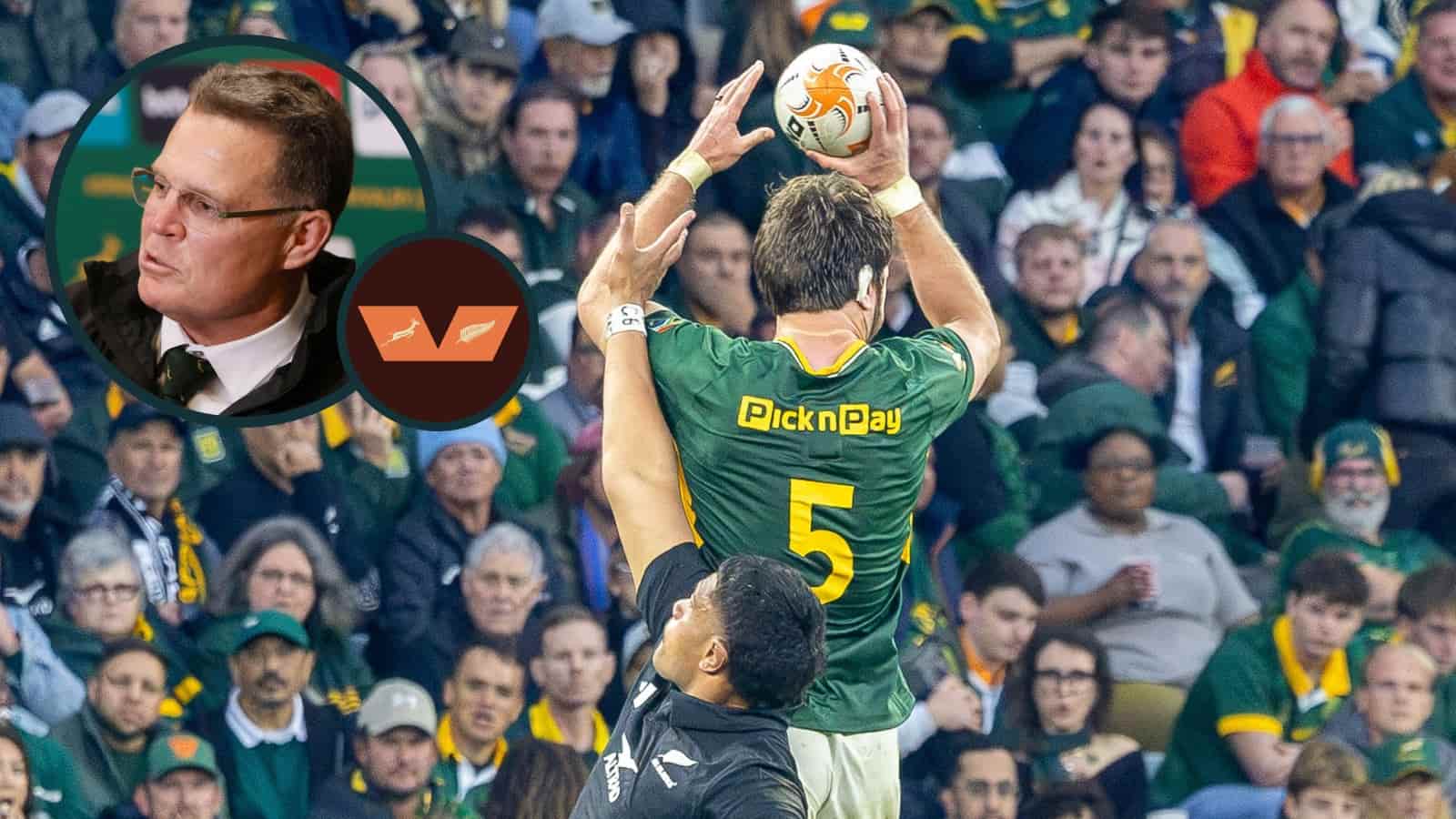 Rassie Erasmus credits World Rugby for law change that is 'big reason' for more tries