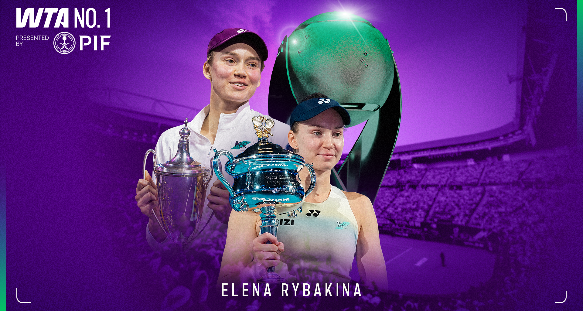 History-maker Elena Rybakina captures PIF WTA World No.1 singles ranking