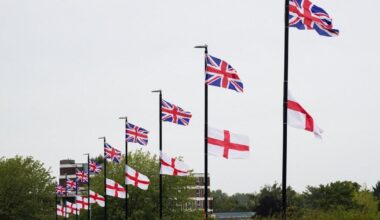 Birmingham council to spend £2,600,000 removing England flags from streets | News UK
