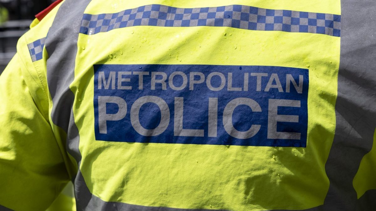 Metropolitan Police on duty along Whitehall as the old and new govenrmants change power on 5th July 2024 in London, United Kingdom. The Metropolitan Police Service, formerly and still commonly known as the Metropolitan Police, is the territorial police force responsible for the prevention of crime and law enforcement in Greater London. The Met was recently put into special measures following criticism over its poor performance. (photo by Mike Kemp/In Pictures via Getty Images)