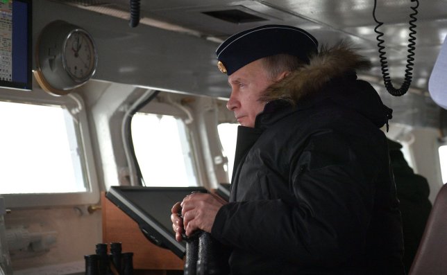 AT SEA, RUSSIA - JANUARY 09: (----EDITORIAL USE ONLY MANDATORY CREDIT - 