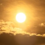 Global warming, Global boiling, El Nino, La Ni??a from the climate crisis and the catastrophic heatwave, Climate change, the sun and burning Heatwave hot sun, Extreme weather