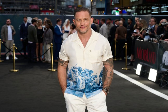 Mandatory Credit: Photo by Alan West/Hogan Media/Shutterstock (17144290r) Tom Hardy attending the Mobland Season 2 World Premiere at the Odeon Luxe Leicester Square 'MobLand' TV show season 2 premiere, London, UK - 10 Sep 2026