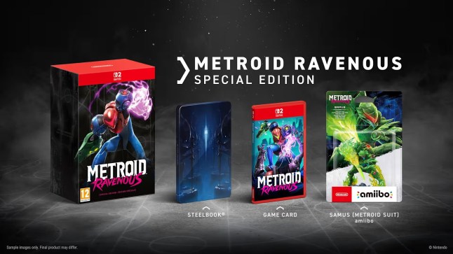 Metroid Ravenous Special Edition contents