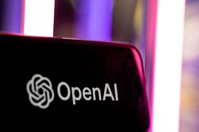The OpenAI logo is seen at the "ALL IN 2026" conference at the Palais des Congres de Montreal in Montreal, Quebec, on September 17, 2026. "ALL IN" is Canada's largest artificial intelligence and technology event. (Photo by ANDREJ IVANOV / AFP via Getty Images)