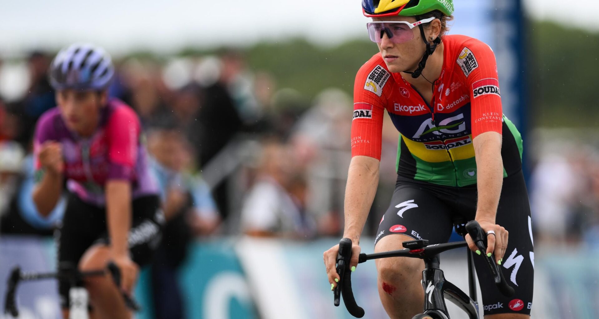 Kim Le Court-Pienaar ends season after World Championships crash