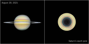 Saturn two views