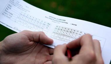 Picture of a scorecard